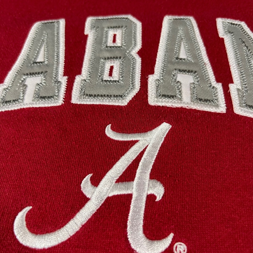 Alabama Crimson Tide NCAA College Sweatshirt Crewneck Red Size M - Picture 4 of 6